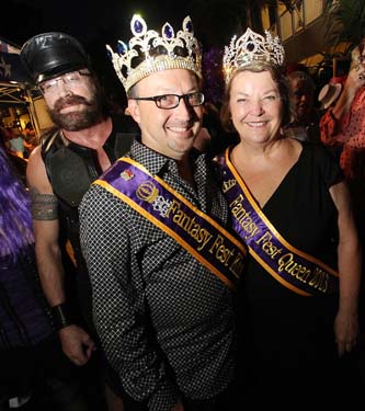 Headdress Ball 2013 photo - Duval Street, Key West